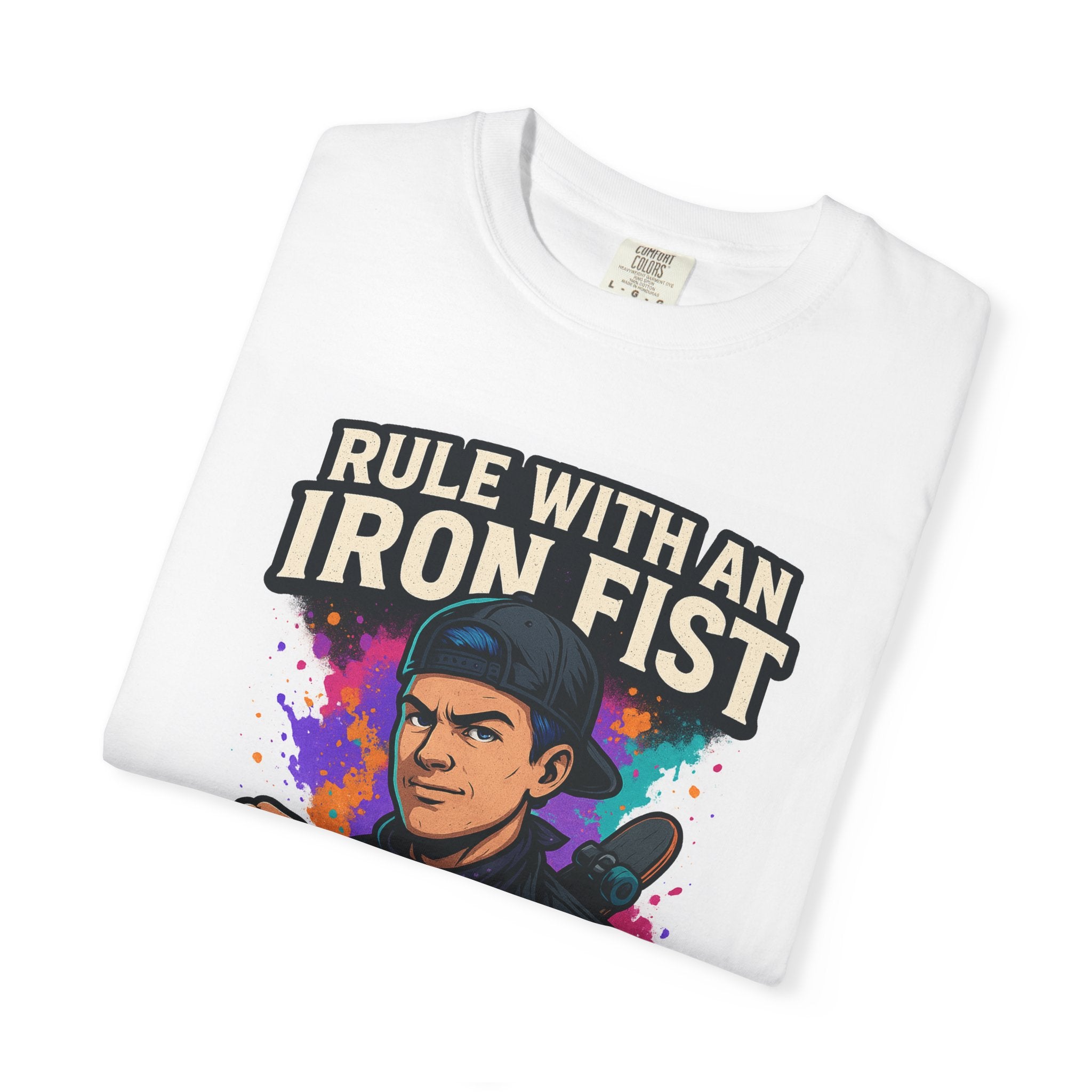 Rule With An Iron Fist T-Shirt — Vintage Martial Arts Graphic Tee