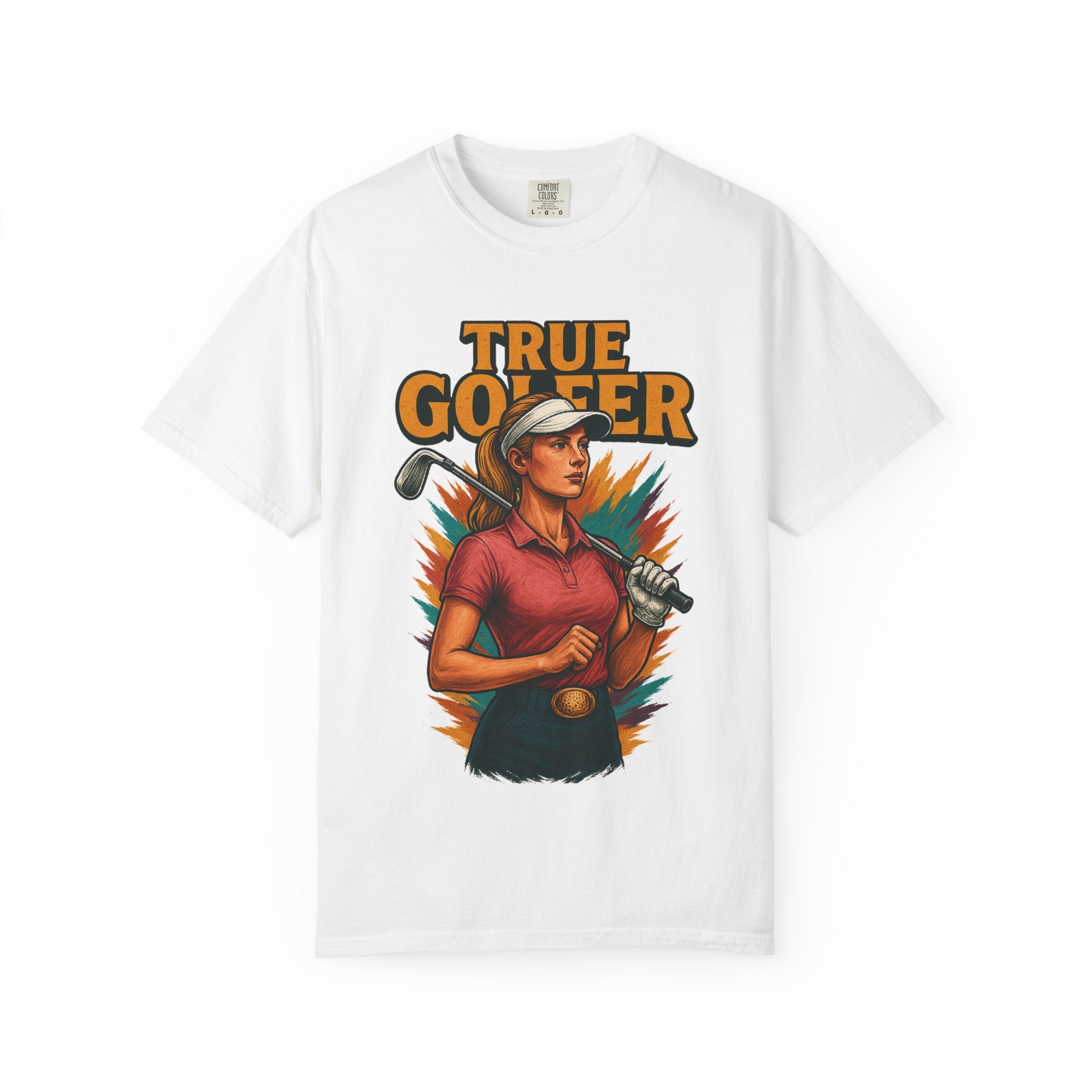 Golf T-Shirt — “True Golfer” Retro Graphic Tee for Golfers & Golf Enthusiasts